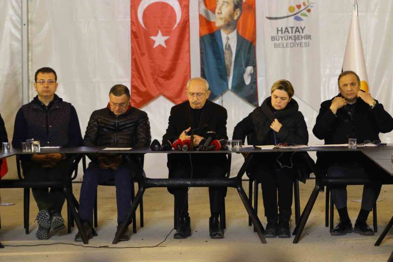 Kılıçdaroğlu talimat verdi: Hatay’daki belediyelerin depremin sonuçlarına dair sorumlulukları araştırılsın