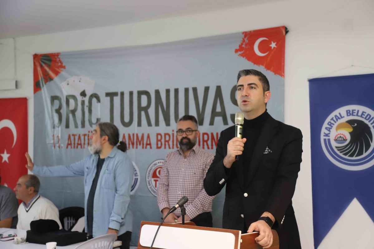 11. Atatürk’ü Anma Briç Turnuvası Kartal’da düzenlendi