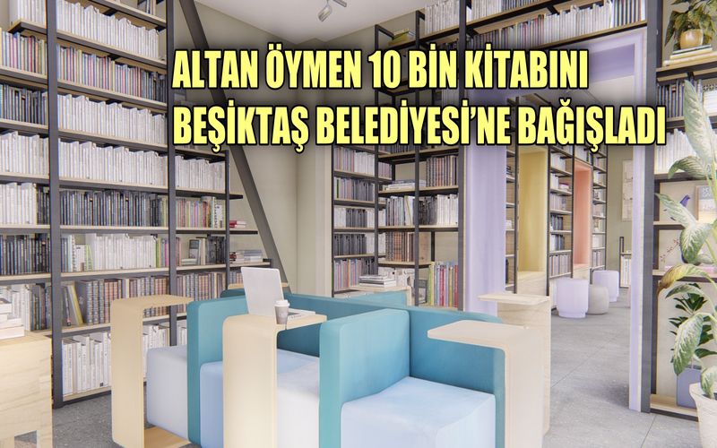 Altan Öymen 10 bin kitabını ve arşivini Beşiktaş Belediyesi'ne bağışladı