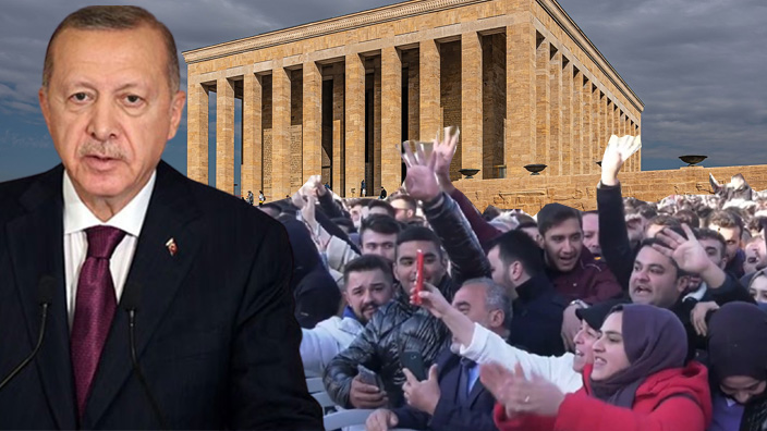 Anıtkabir'deki 'Tayyip Erdoğan' sloganına tepki:  Bu vefasızlığa yazıklar olsun