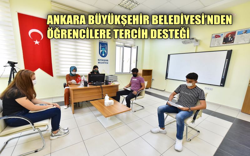 Ankara Büyükşehir'den öğrencilere tercih desteği