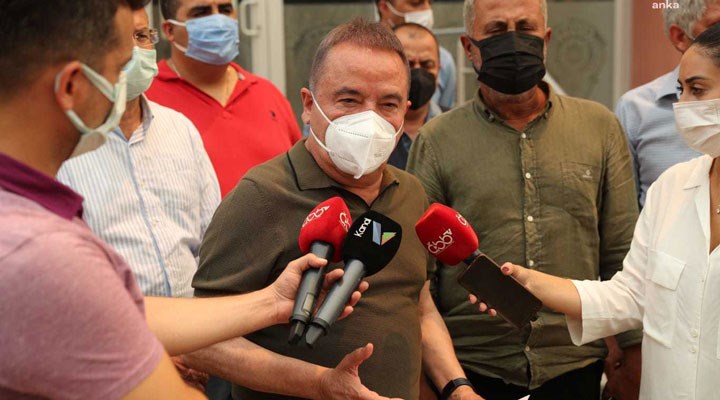 Antalya Büyükşehir Belediye Başkanı Böcek: 34 mahalle zarar gördü 18 mahalle tahliye edildi