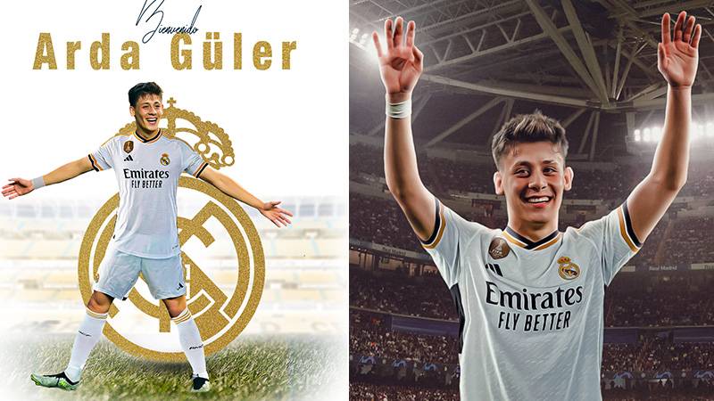 Arda Güler resmen Real Madrid'de!