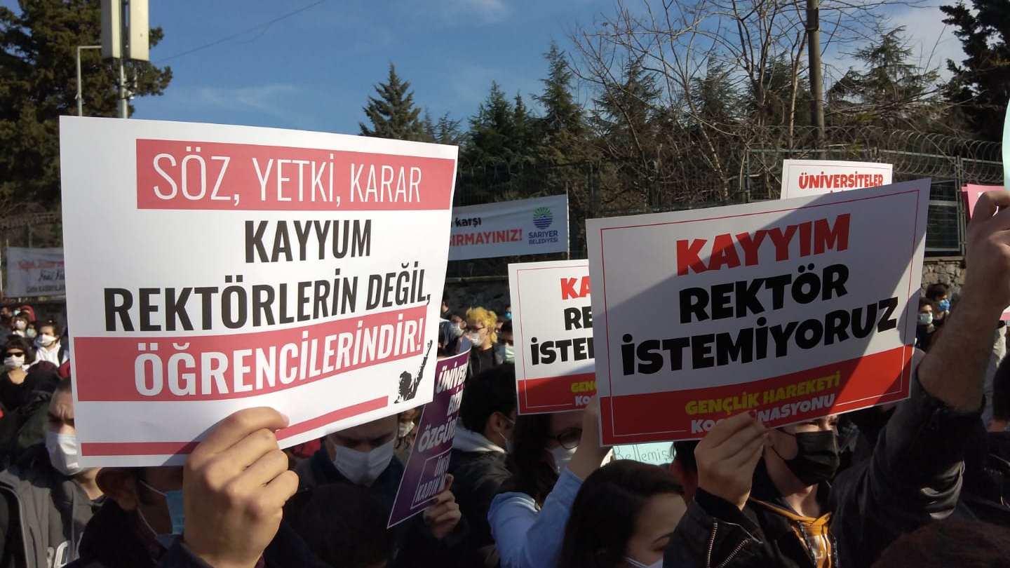 Boğaziçi Üniversitesi'nde 159 kişi gözaltına alındı
