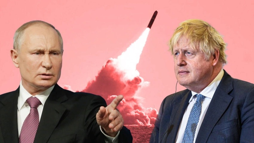 Boris Johnson: Putin, beni füze saldırısıyla tehdit etti