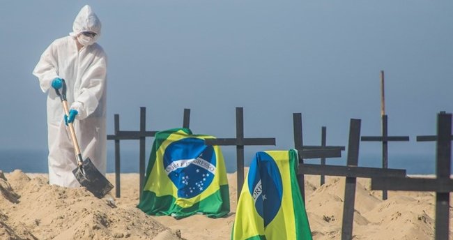 Brezilya'da yeni Covid-19 varyantı:18 mutasyonunun birleşiminden oluşuyor
