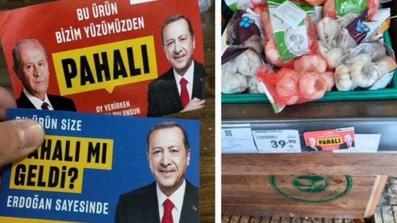 “Bu ürün size pahalı mı geldi? Erdoğan sayesinde” çıkartmasını tasarlayan grafiker gözaltına alındı