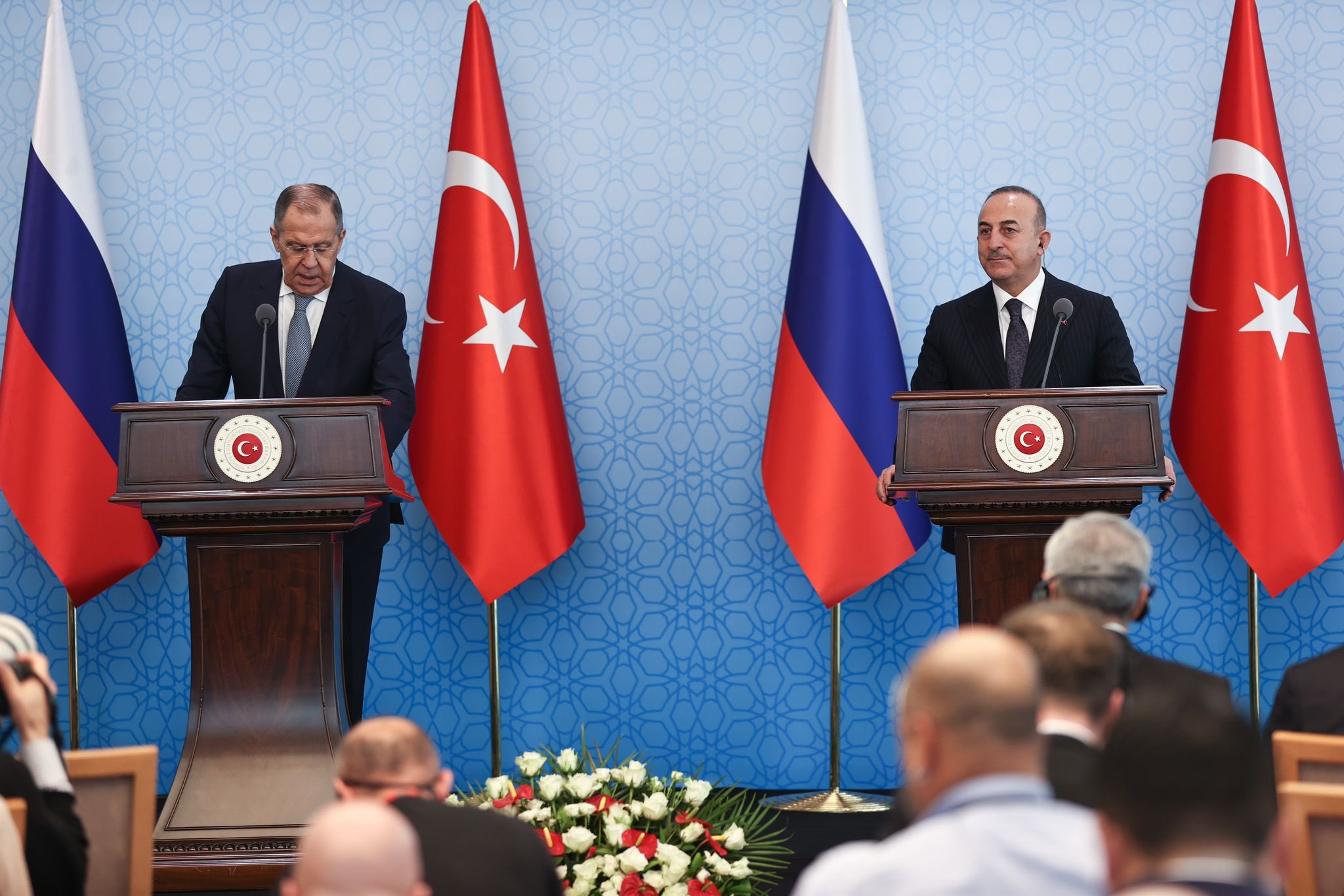 Çavuşoğlu ve Lavrov'dan Ankara'da ortak açıklama: Suriye ile normalleşme sürecinin şeffaf bir şekilde devam etmesini bekliyoruz