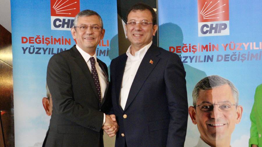 Ekrem İmamoğlu, CHP Genel Başkanı Özgür Özel'i ziyaret etti