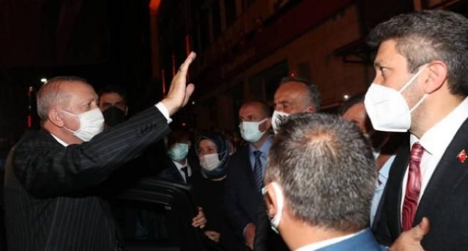 Erdoğan'a İkizdere'de protesto: Biz halkız, biz kazanacağız