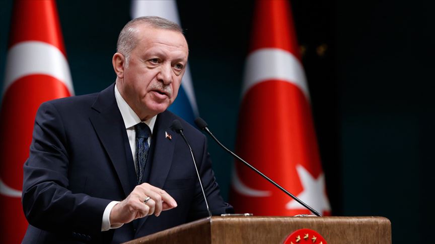 Erdoğan: Ermenistan'ı kınıyorum; Türkiye, Azerbaycan'ın yanında olmayı sürdürecektir