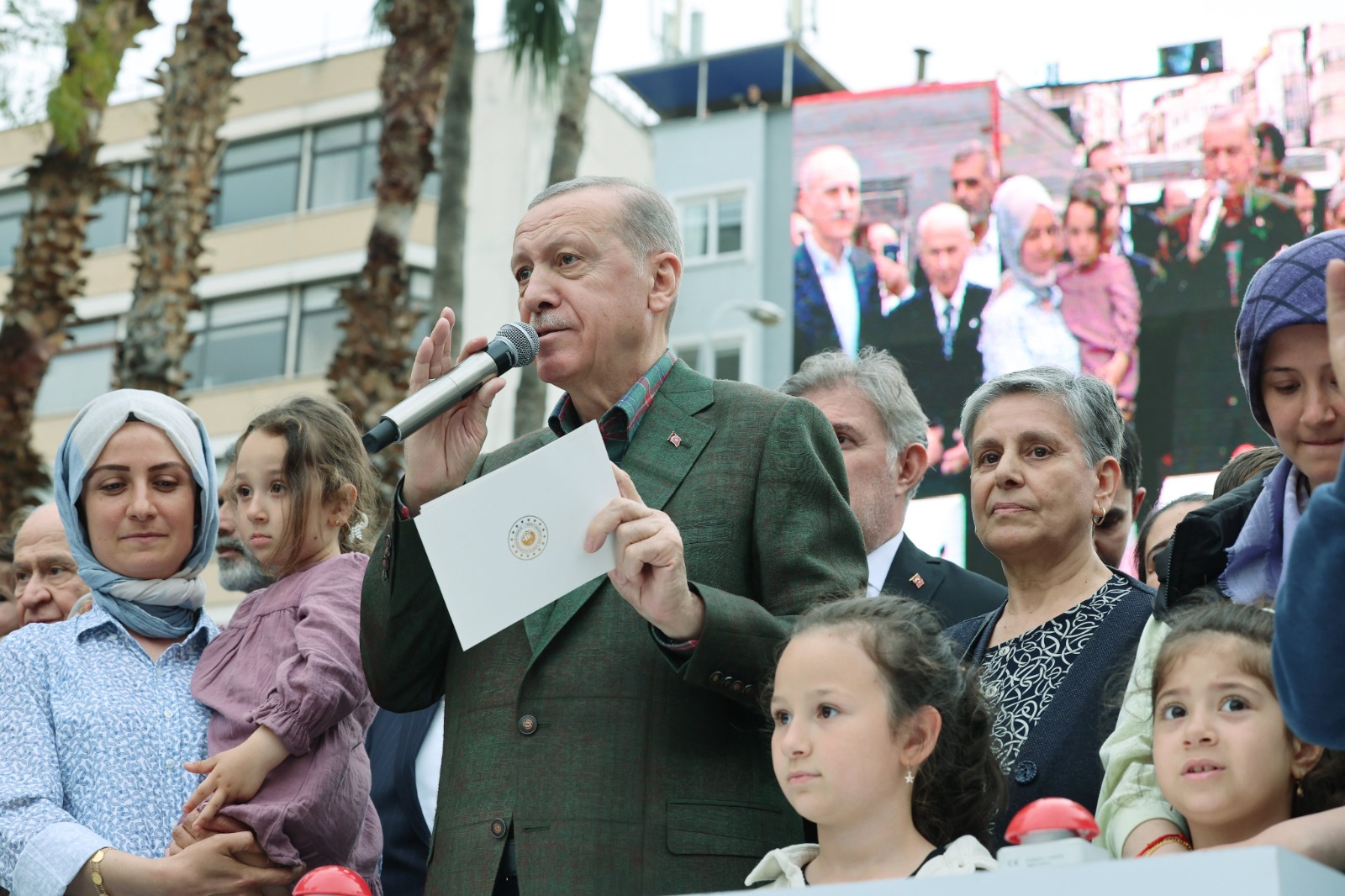 Erdoğan Hatay'da konuştu : Biz burası CHP’lidir demedik, bunlar da bizim vatandaşımızdır dedik