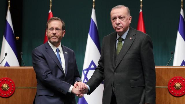 Erdoğan, İsrail Cumhurbaşkanı Isaac Herzog'u aradı