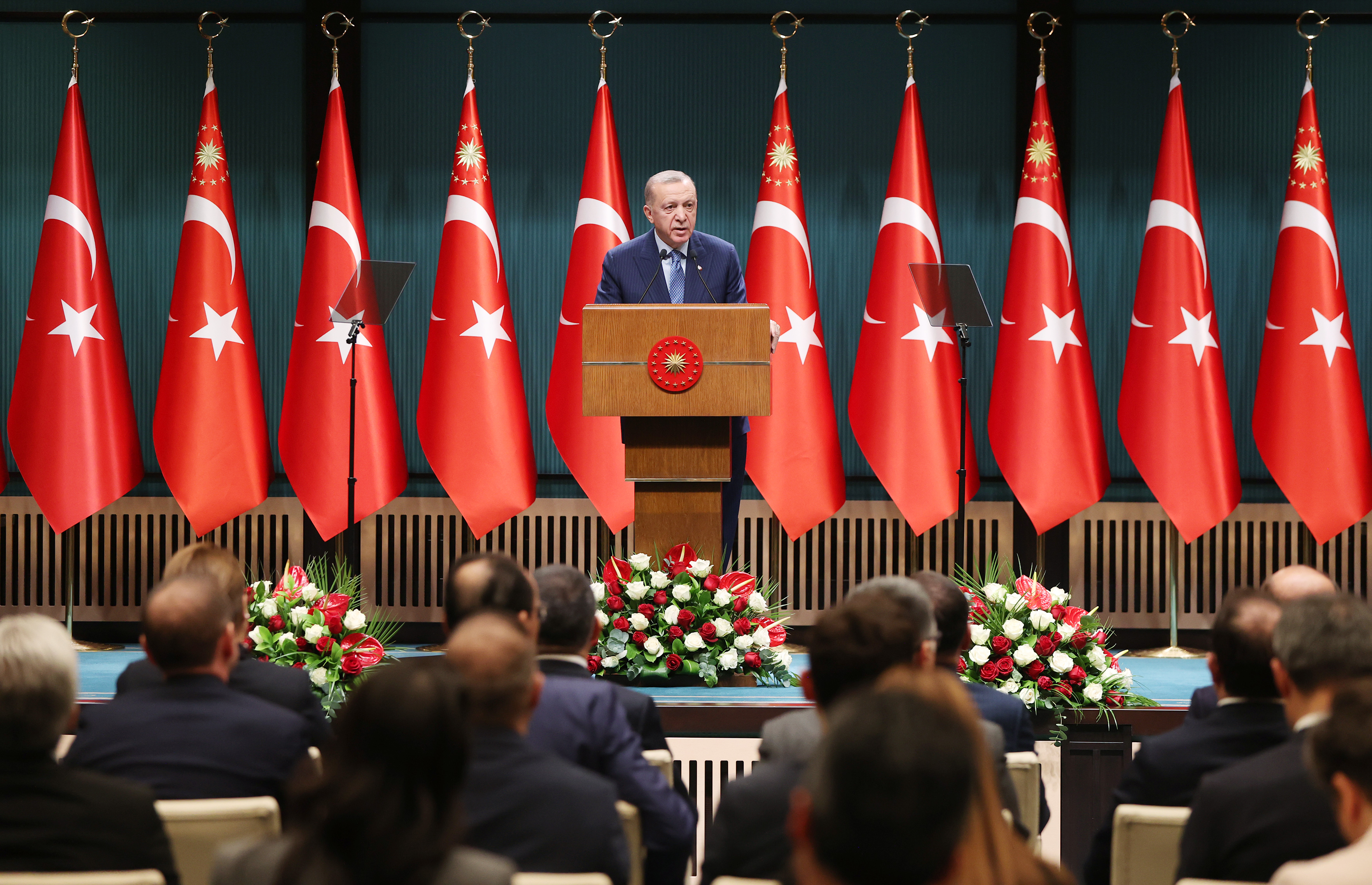 Erdoğan: Köprü ve otoyollara yıl boyunca zam yapılmayacak, TOGG için kamu alım ihalesi verebiliriz