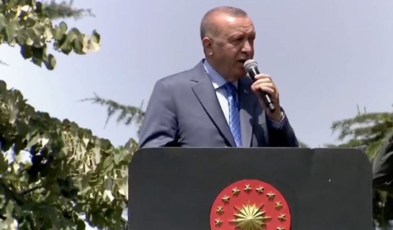 Erdoğan Tank Palet Fabrikasını ziyaret etti: Tank palet fabrikası devletin malıdır