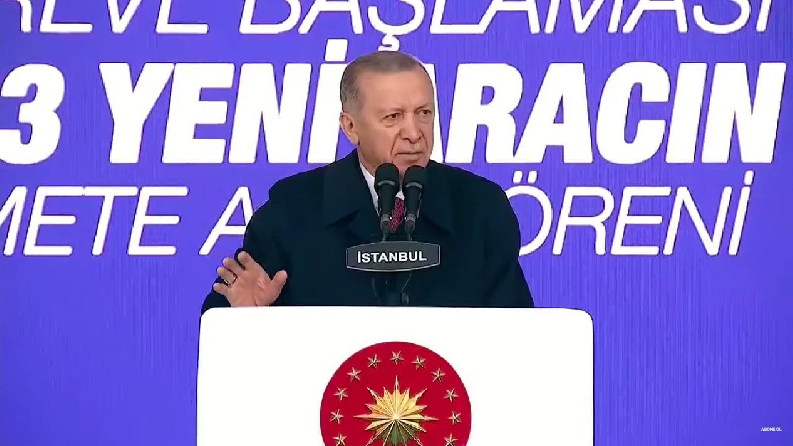 Erdoğan yine Gezi için 'terör eylemi' dedi