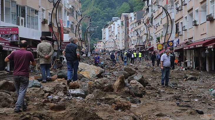 Giresun'daki sel felaketinde can kaybı 9'a yükseldi