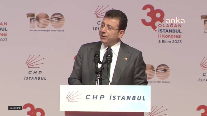 İmamoğlu İstanbul kongresinde konuştu: CHP'yi seçimleri sürekli kazanan bir parti yapmak zorundayız