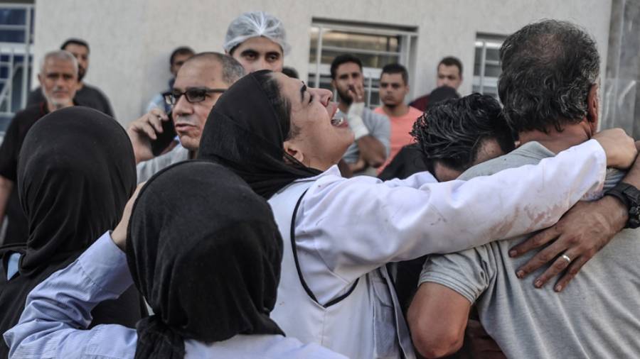 İsrail'den Gazze'deki  Baptist Hastanesi'ne kanlı saldırı: En az 500 kişi öldü