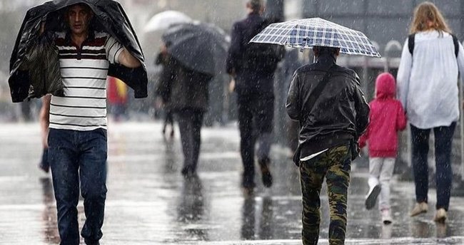 İstanbul başta olmak üzere 25 ilde sağanak yağış alarmı