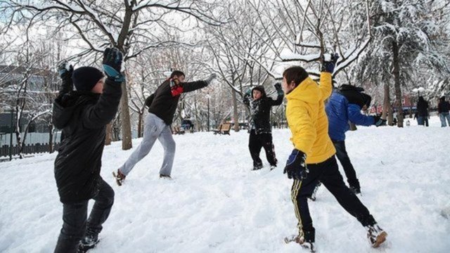 İstanbul'da eğitime kar tatili