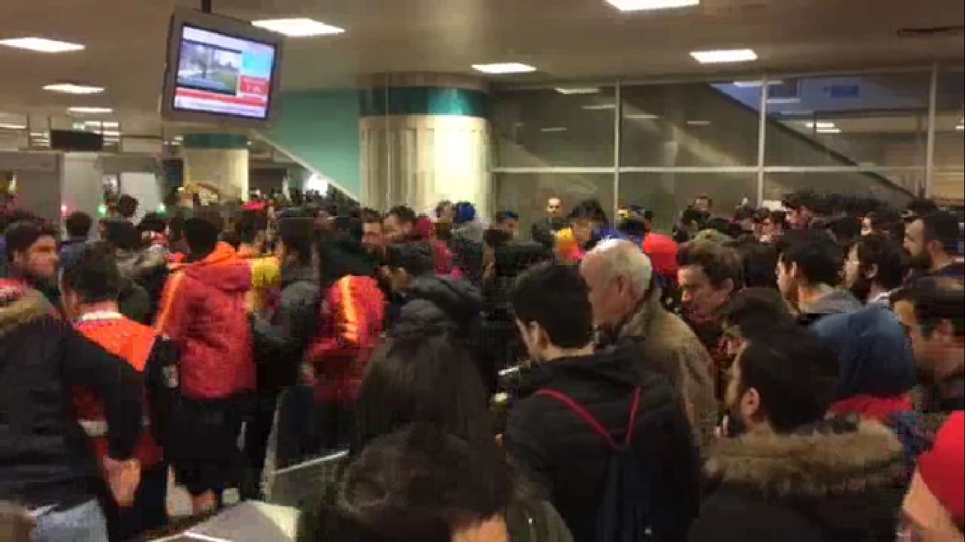 İstanbul'da metro seferlerine Galatasaray düzenlemesi