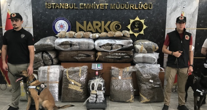 İstanbul'da narkotik operasyonu: 218 kilo uyuşturucu ele geçirildi