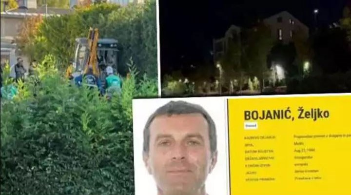 Kırmızı bültenle aranırken İstanbul'da yakalanan Sırp mafya liderinin bahçesinde ceset aranıyor