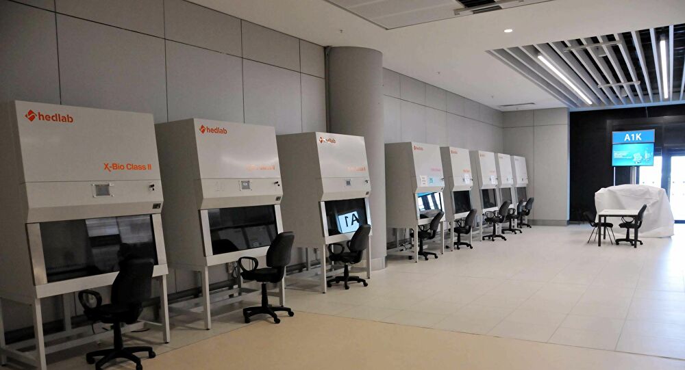 İstanbul Havalimanı'nda koronavirüs test merkezi kuruldu
