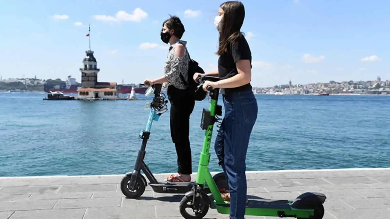 İstanbul'un 5 ilçesinde scooter kararı