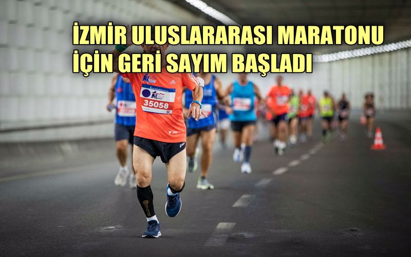 İzmir’in ilk uluslararası maratonu için geri sayım başladı