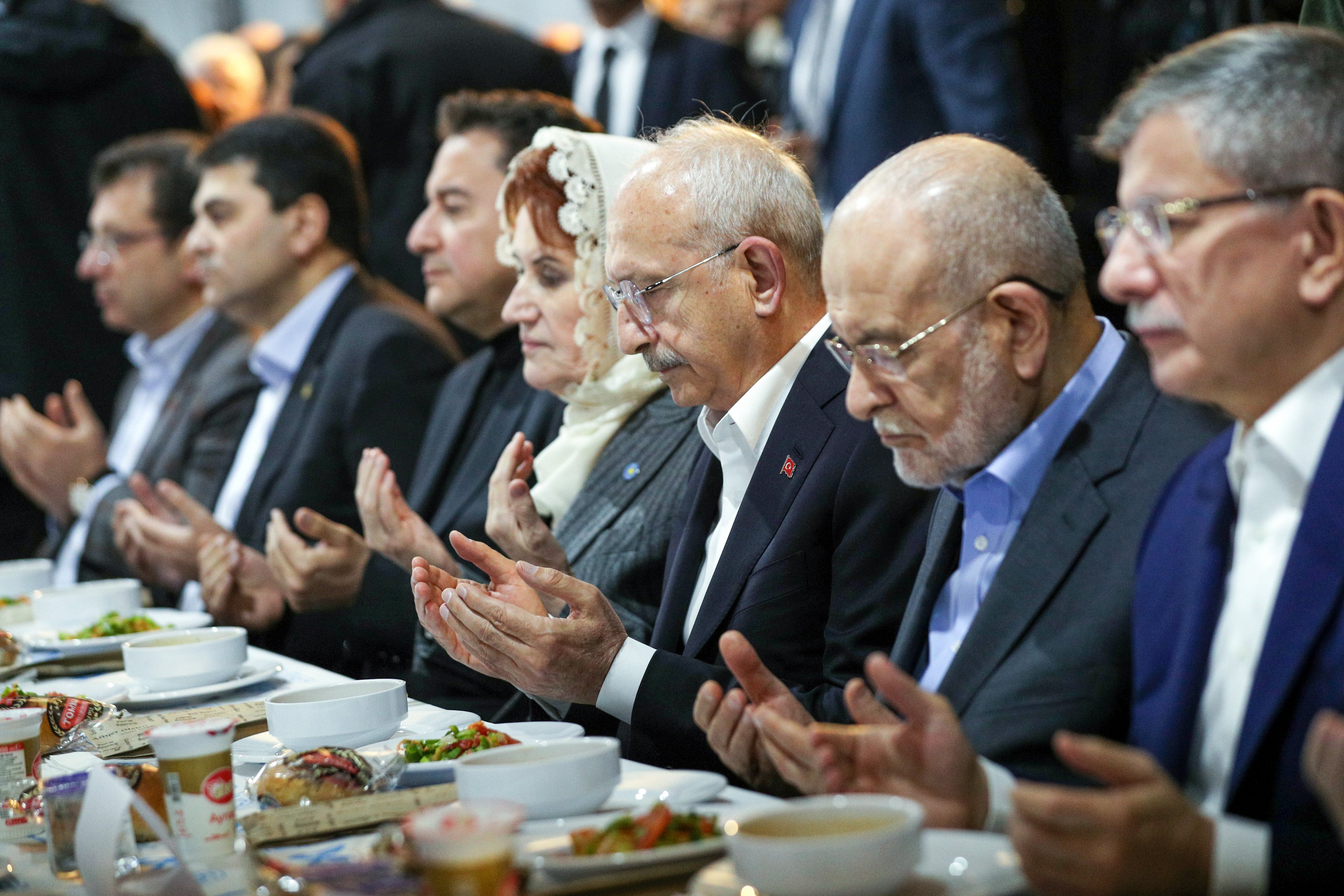 Kılıçdaroğlu, Millet İttifakı liderleri ile Malatya'da iftar yaptı: Bu sofra Halil İbrahim sofrasıdır