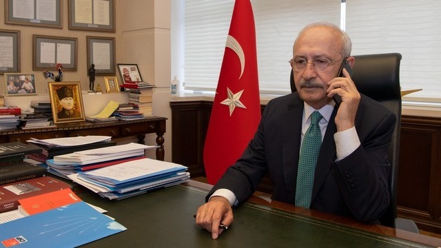 Kılıçdaroğlu'ndan Erkan Baş'a geçmiş olsun telefonu