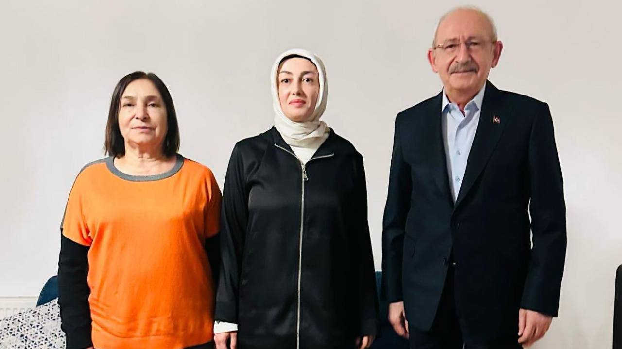 Kılıçdaroğlu'ndan Sinan Ateş’in ailesine taziye ziyareti