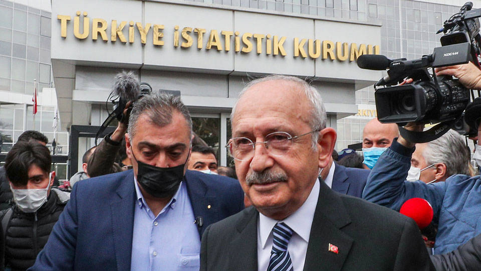 Kılıçdaroğlu'ndan TÜİK'e enflasyon tepkisi: Derhal telafi zammı yapılmalıdır