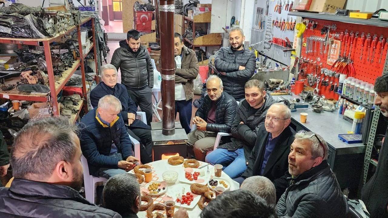 Kılıçdaroğlu OSTİM'de esnaf buluşmasında: Girdik siyasete, çıkmak istesen de çıkamıyorsun