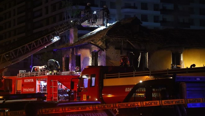 Konya'da yangın faciası: 3 çocuk hayatını kaybetti
