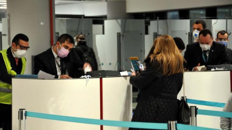 Londra'dan gelen yolculara PCR testi
