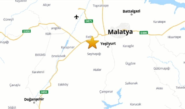 Malatya'da 5 büyüklüğünde deprem sonrası vatandaşlar uyarıldı