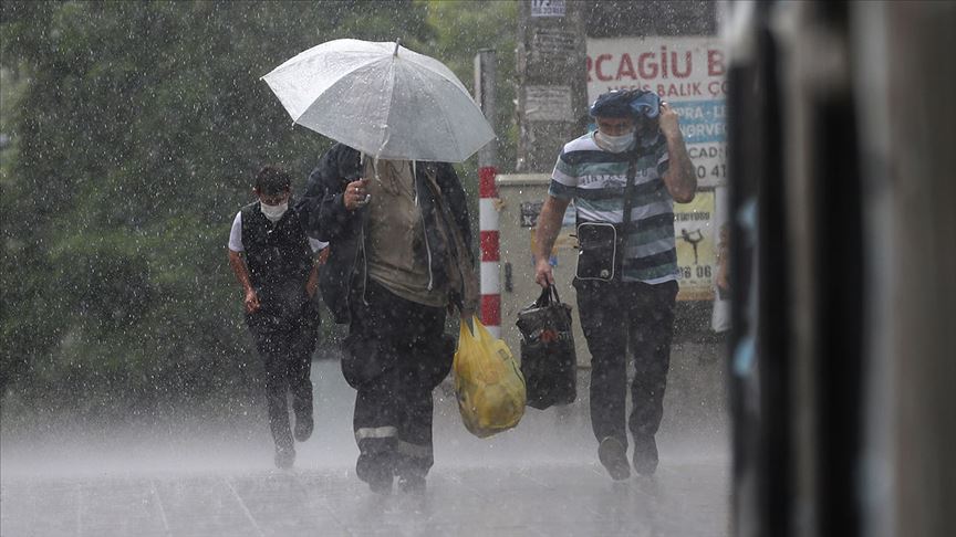 Meteoroloji'den Marmara ve Karadeniz için sağanak uyarısı