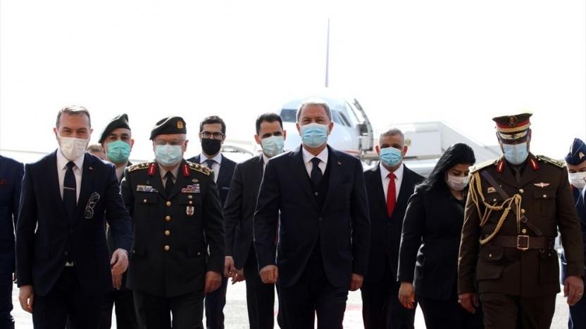 Milli Savunma Bakanı Hulusi Akar Bağdat'ta