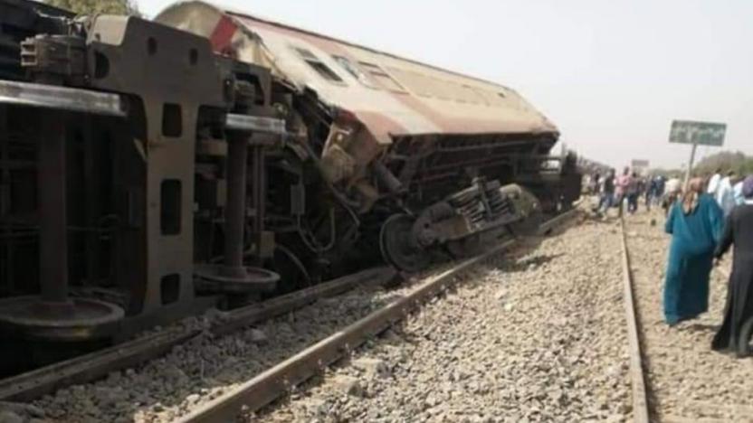 Mısır'da tren kazası: 11 ölü, 98 yaralı