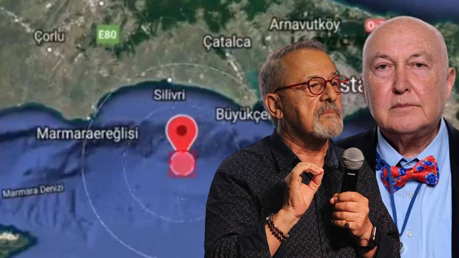Naci Görür ve Ahmet Ercan'dan Silivri açıklarındaki depremin ardından açıklama