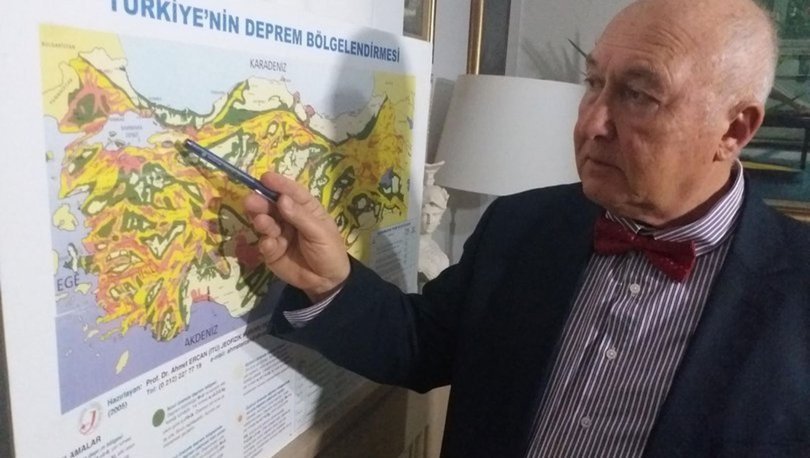 Prof. Dr. Ercan: İstanbul depreminin büyüklüğü 6.4 olacak