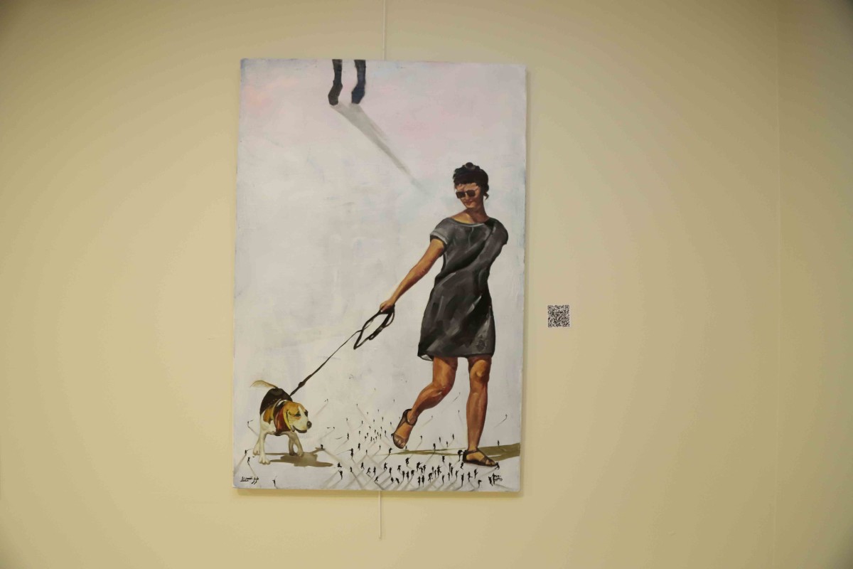 "Küçük İnsanların Gölgeleri" sergisi Kartal Belediyesi’nde açıldı
