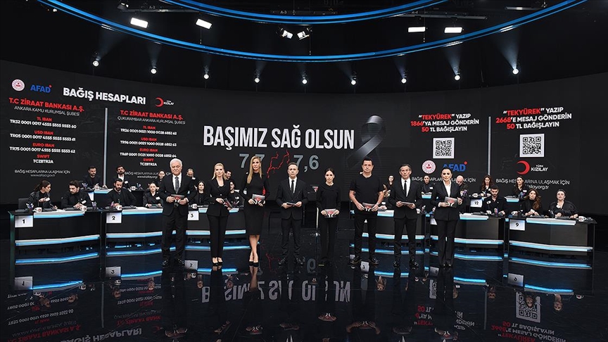 "Türkiye Tek Yürek" kampanyasında 115,1 milyarlık bağış toplandı