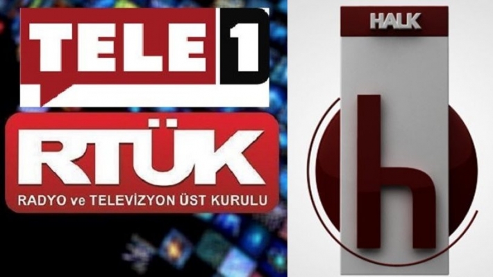 RTÜK'ten TELE 1 ve Halk TV'ye 5 gün ekran karartma cezası