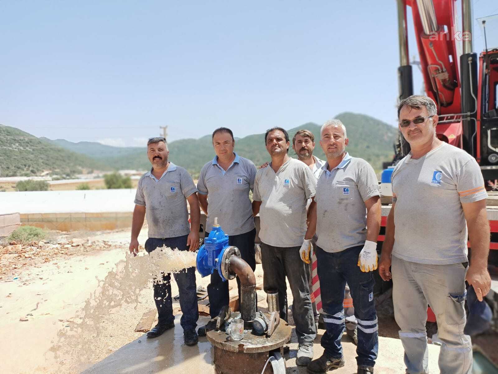 Sahil Kılınçlı'da su sorunu, Antalya Büyükşehir'in çalışmasıyla son buldu