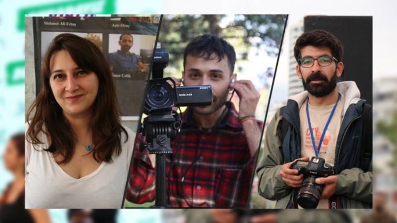 Sibel Yükler'in de aralarında olduğu 3 gazeteci gözaltına alındı