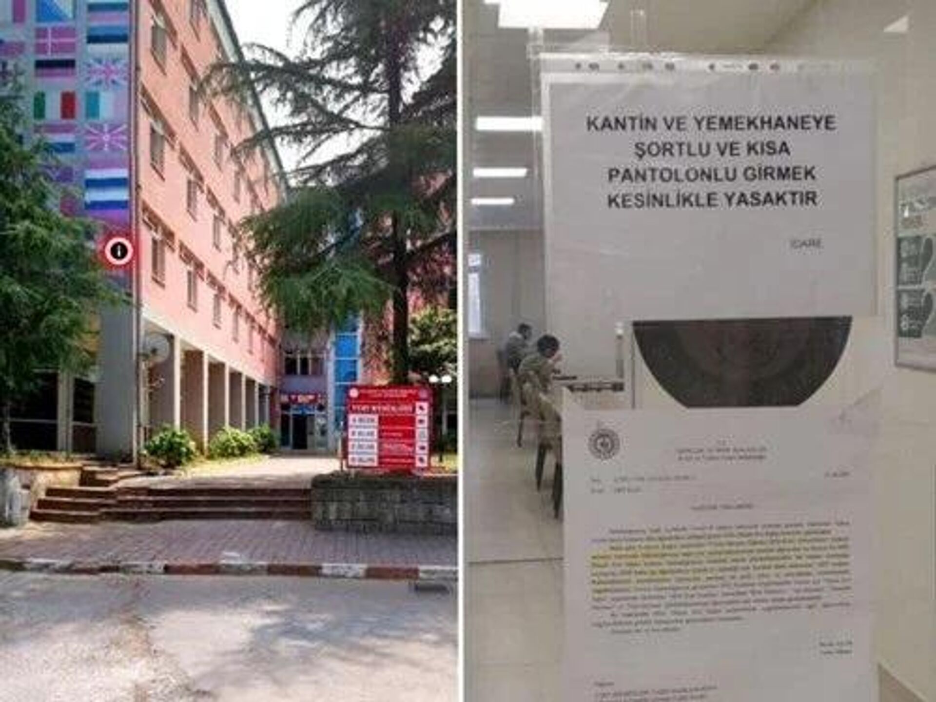 Trabzon'da  yurtta 'şort' ve 'kısa pantolon' yasağına soruşturma